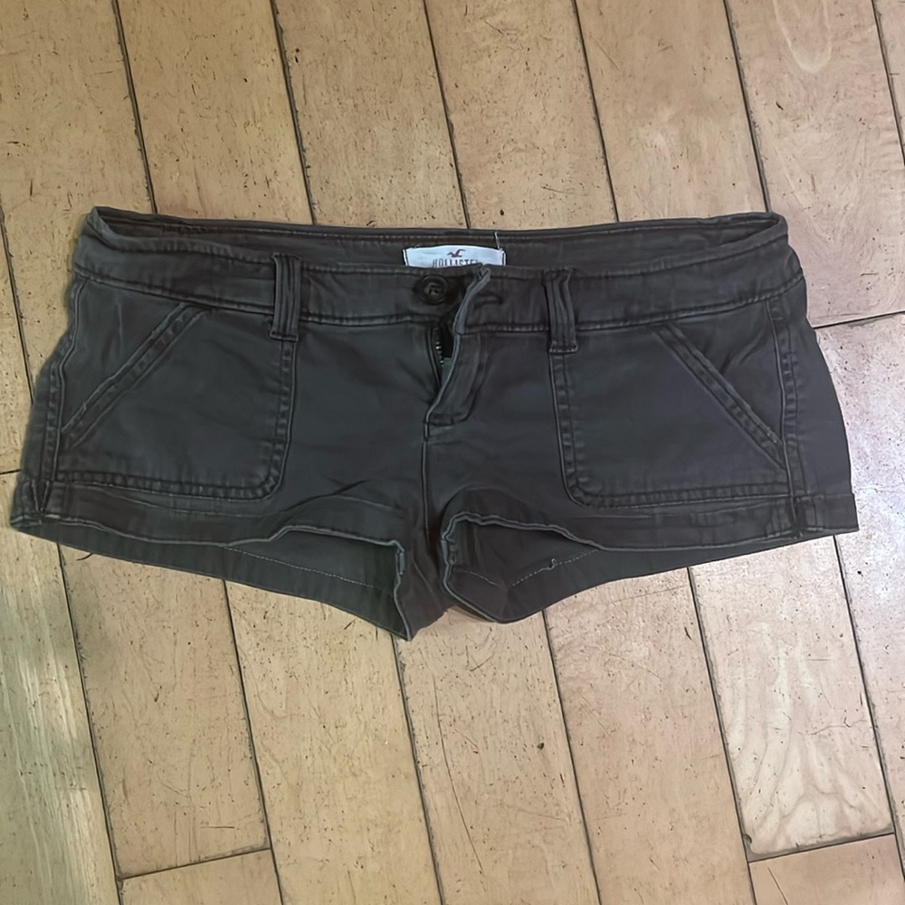 Y2K 2000s Hollister brown shorts